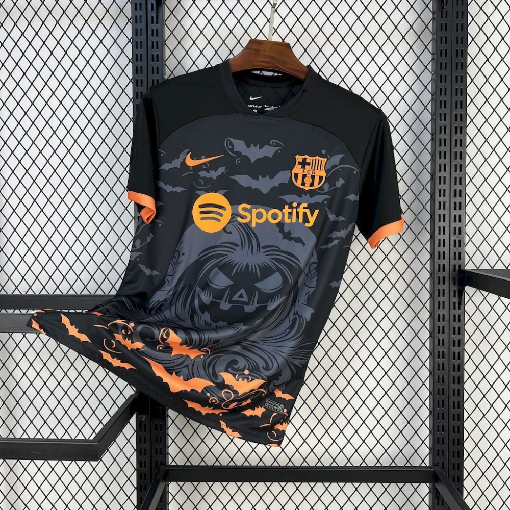 2025-2026 Barcelona Club Halloween Edition Football jersey Fan edition 1:1 China Quality