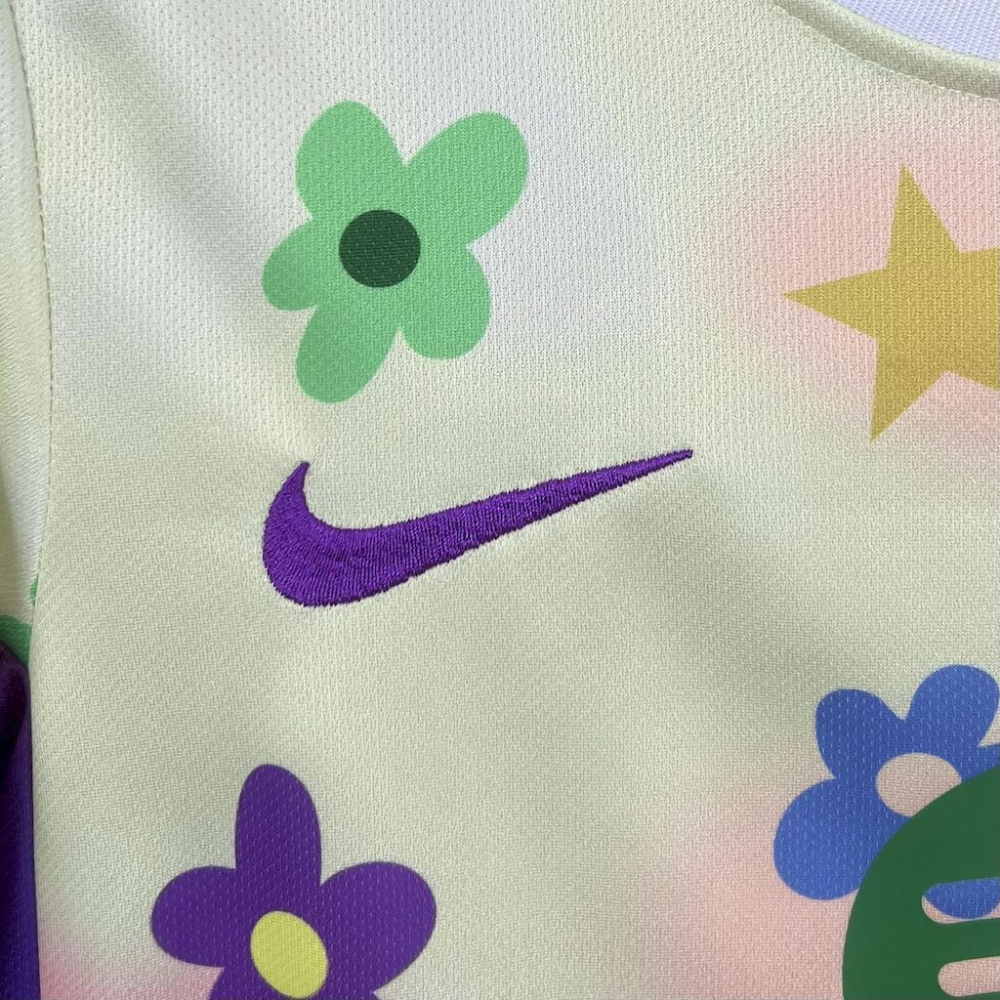2025-2026 Barcelona Club Flower Special Edition Kids Kit 1:1 China Quality