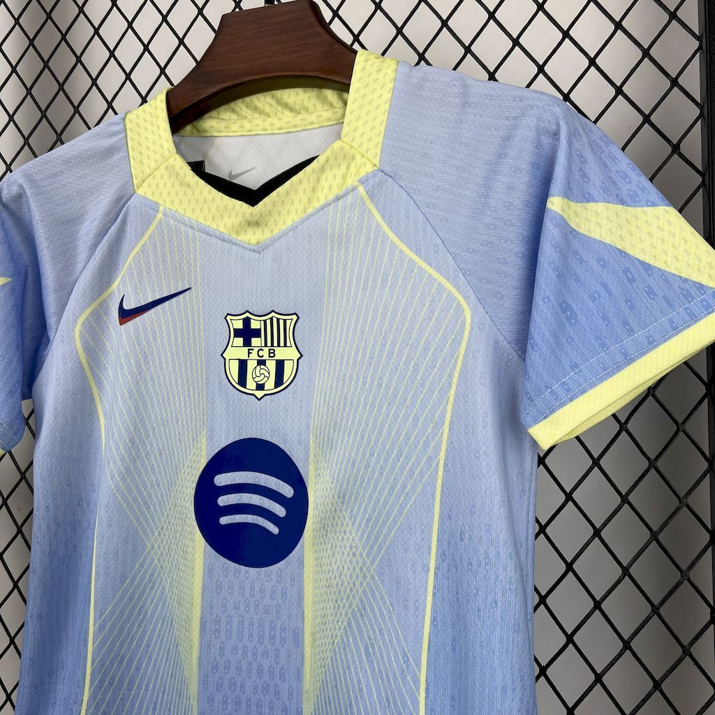 2025-2026 Barcelona Club blue special edition Kids Kit 1:1 China Quality