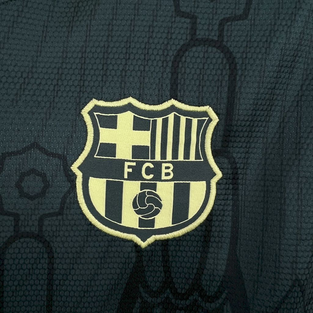 2024-2025 Barcelona Club Dark green training Jersey 1:1 China Quality