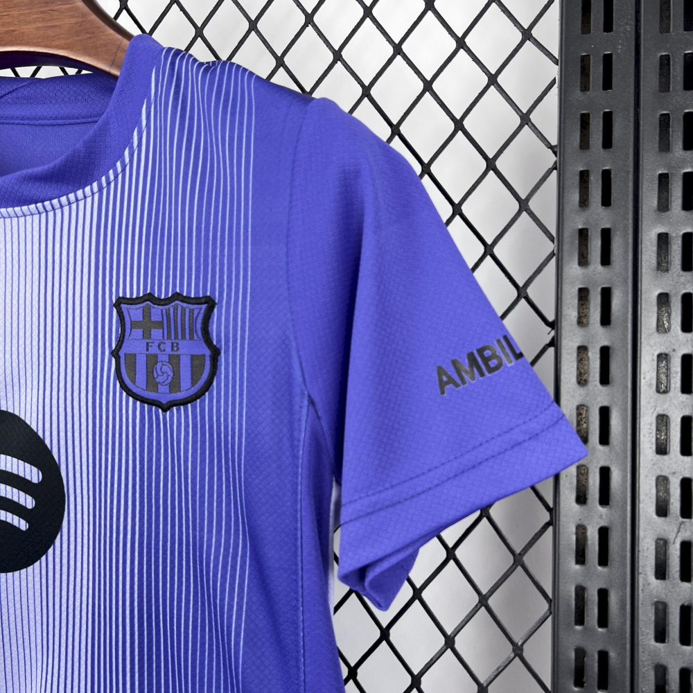 2025-2026 Barcelona Club Goalkeeper KIDS Football Shirt Fan edition1:1 China Quality