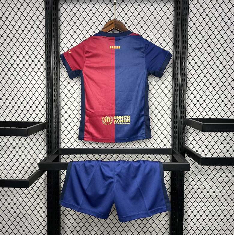 2024-2025 Barcelona Club Home KIDS Football Shirt 1:1 China Quality