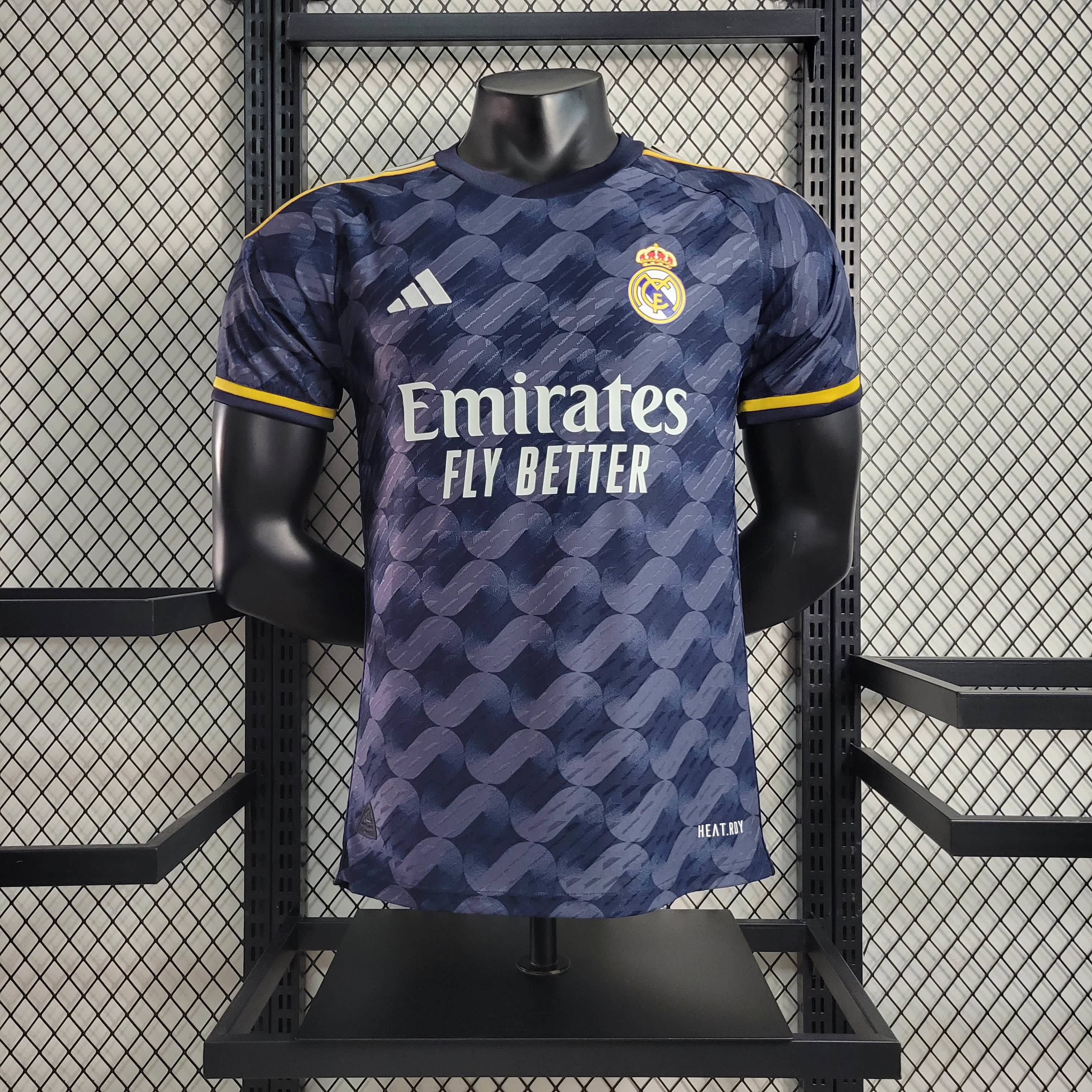 2023-2024 Real Madrid Club Football  Away Jersey Player Version1:1 China Quality