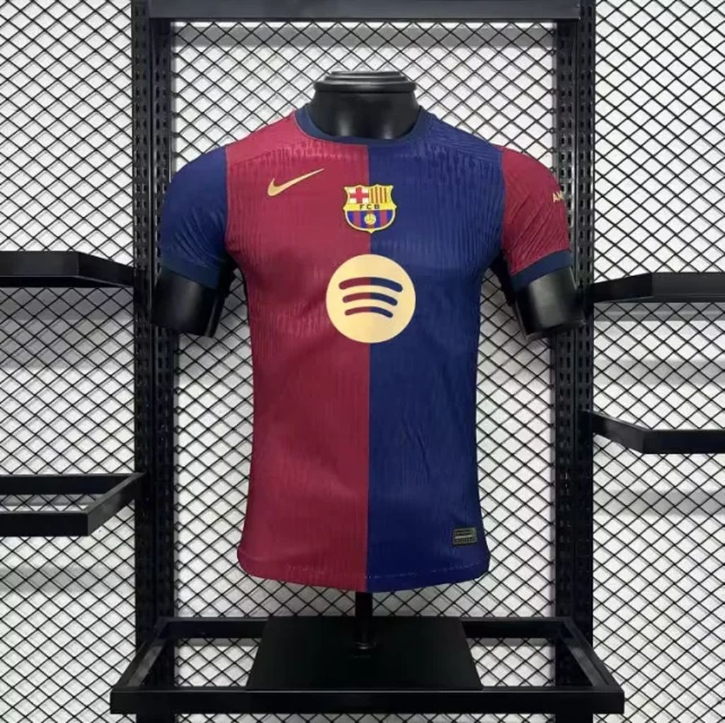 2024-2025 Barcelona Club Home Football jersey Player edition1:1  China Quality