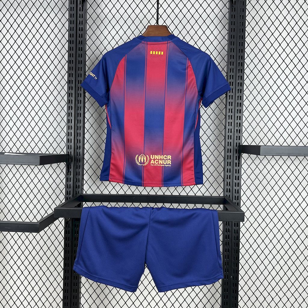 2025-2026 Barcelona Club Home KIDS Football Shirt Fan edition1:1 China Quality