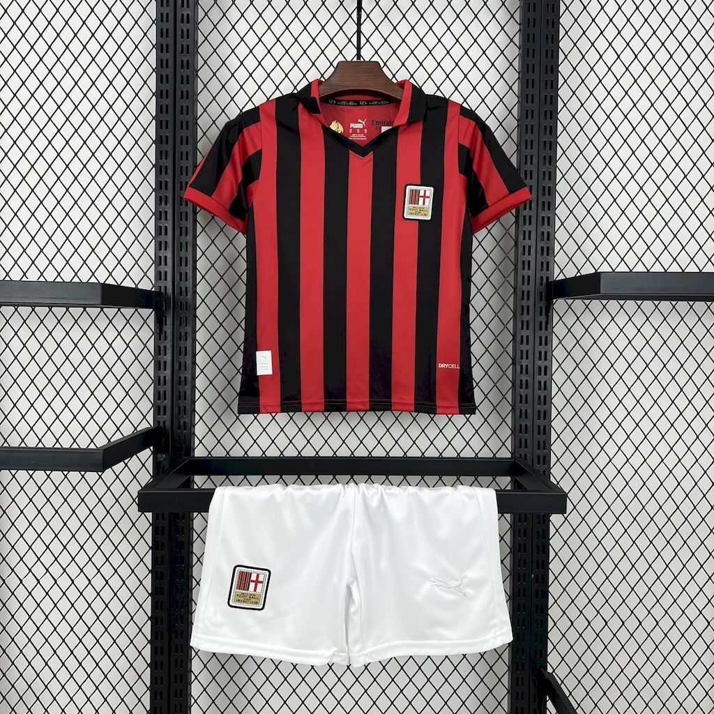 2024-2025 AC Milan Club Kids Anniversary Edition jersey Fan edition 1:1 China Quality