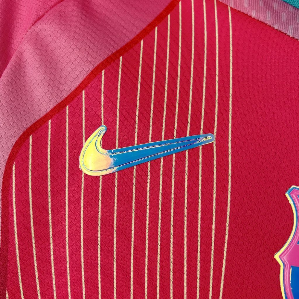2025-2026 Barcelona Club pink special edition Football jersey Fan edition 1:1 China Quality