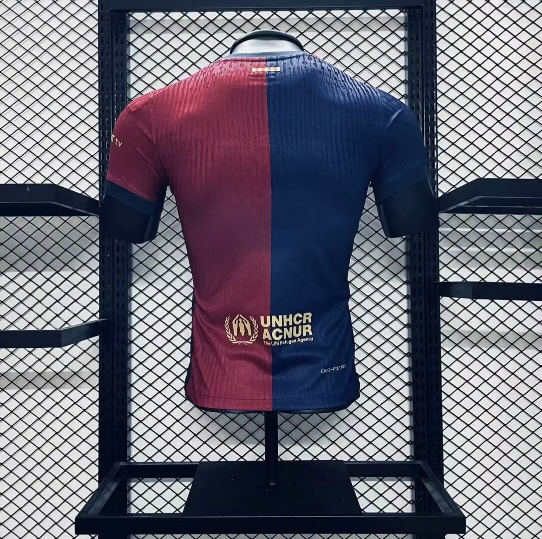 2024-2025 Barcelona Club Home Football jersey Player edition1:1  China Quality