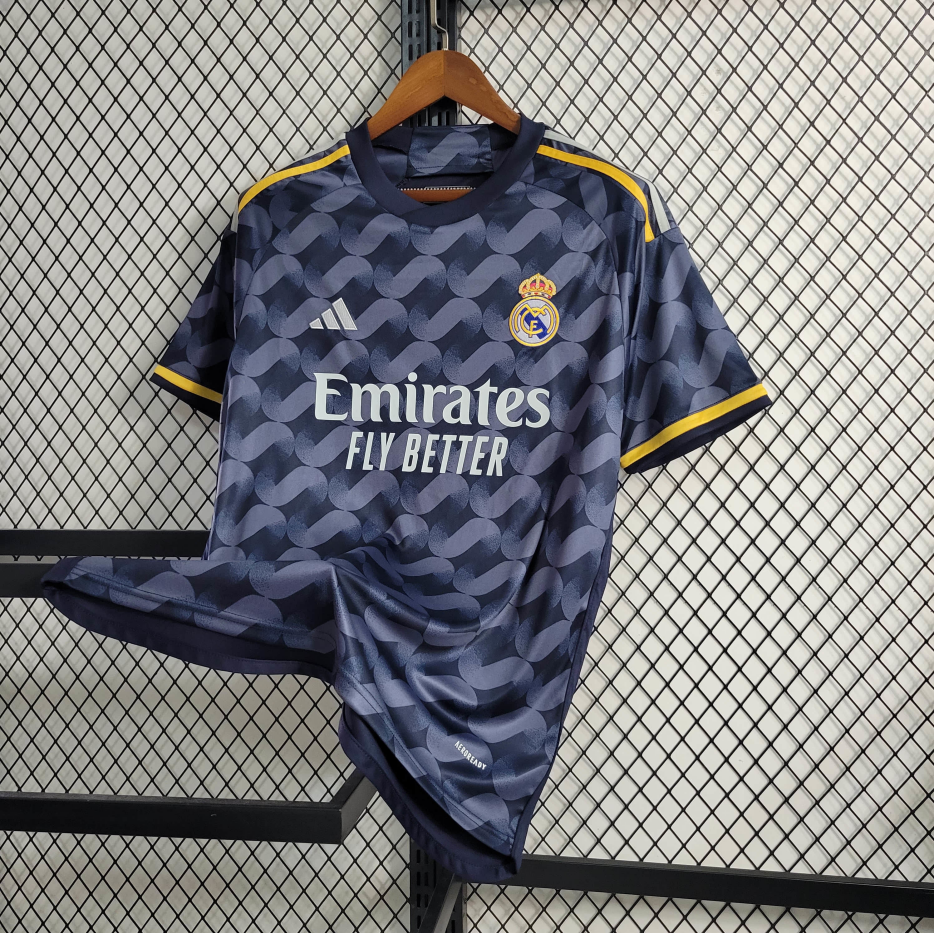 2023-2024 Real Madrid Club Football Away Jersey Fan    