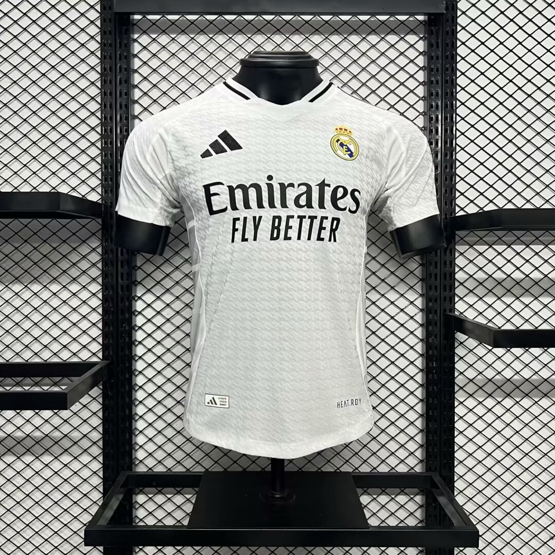 2024-2025 Real Madrid Club Football Home Jersey Player edition 1:1 China Quality
