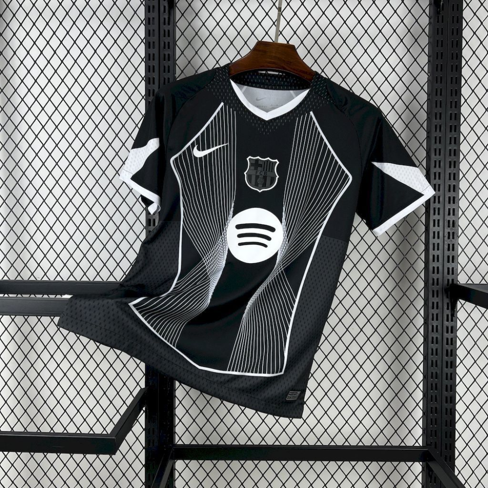 2025-2026 Barcelona Club black special edition Football jersey Fan edition 1:1 China Quality