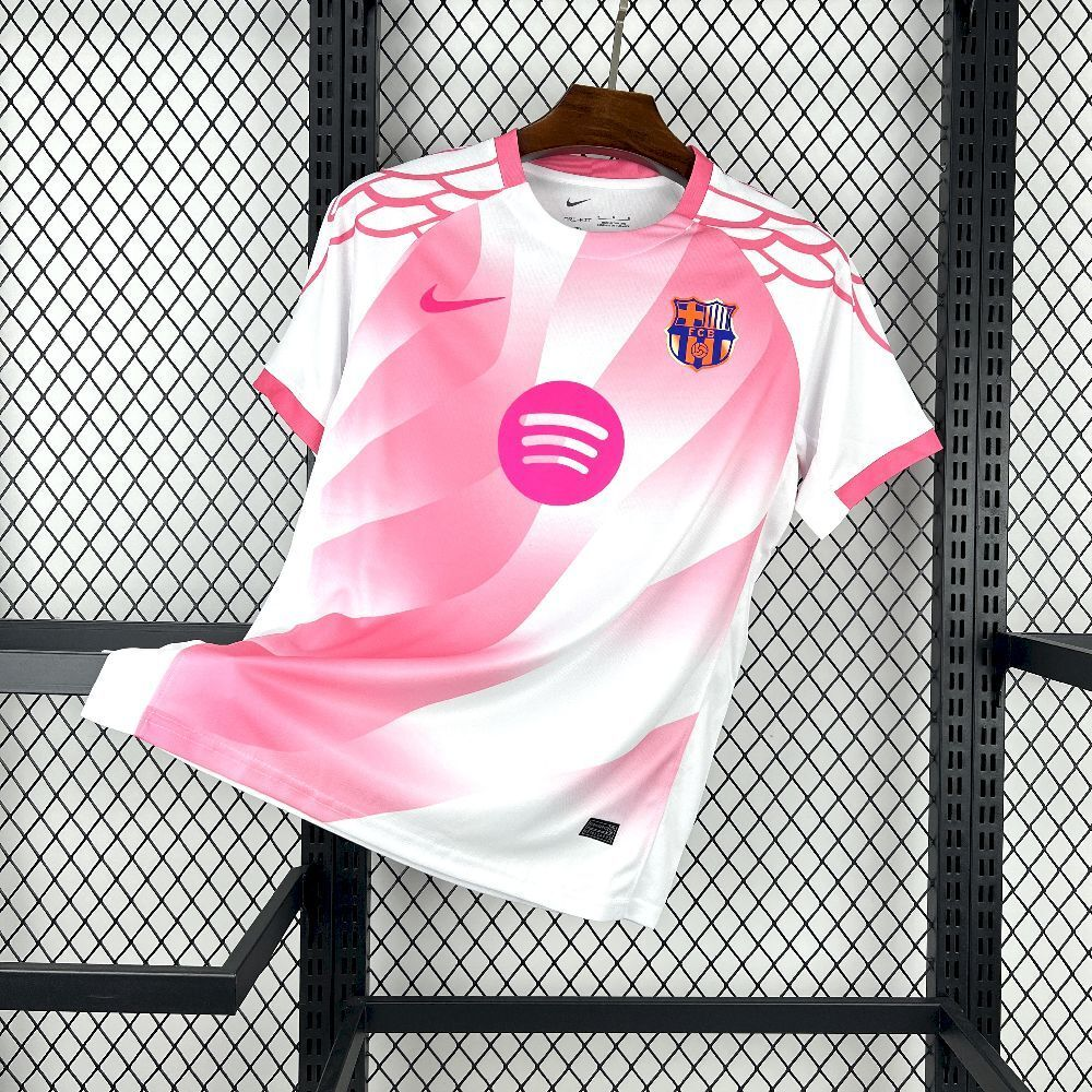 2025-2026 Barcelona Club pink special edition Jersey1:1 China Quality
