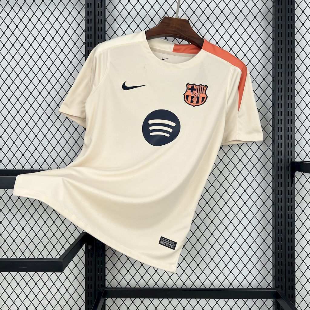2024-2025 Barcelona Club Pre-match training Jersey   