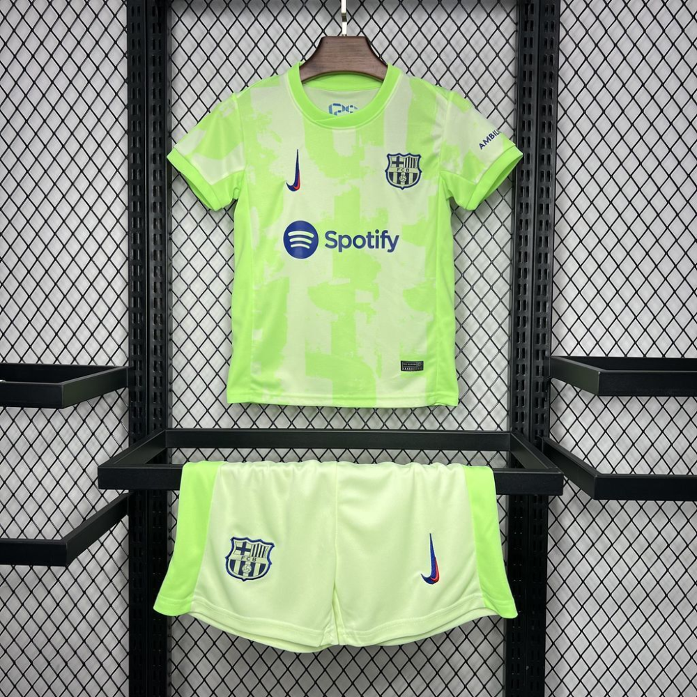 2024-2025 Barcelona Club Third Away KIDS Football Shirt 1:1 China Quality