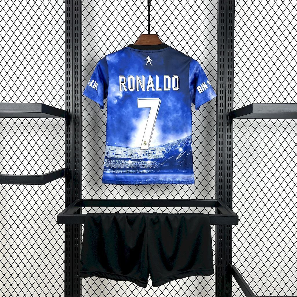 2025-2026 Real Madrid Club Football Ronaldo Kids Kit1:1 China Quality