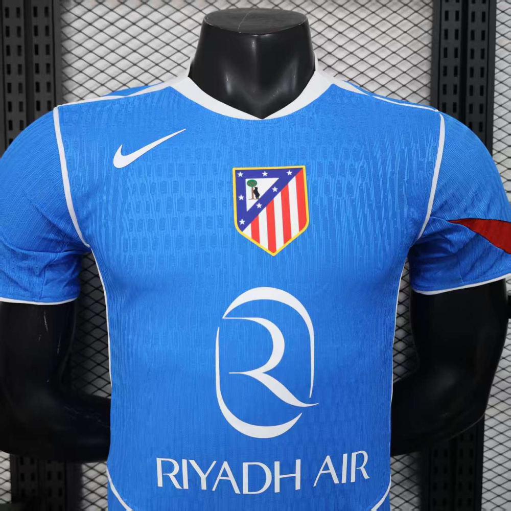 2025-2026 Atletico Madrid Club Third Away Football Jersey Player Version 1:1 China Quality