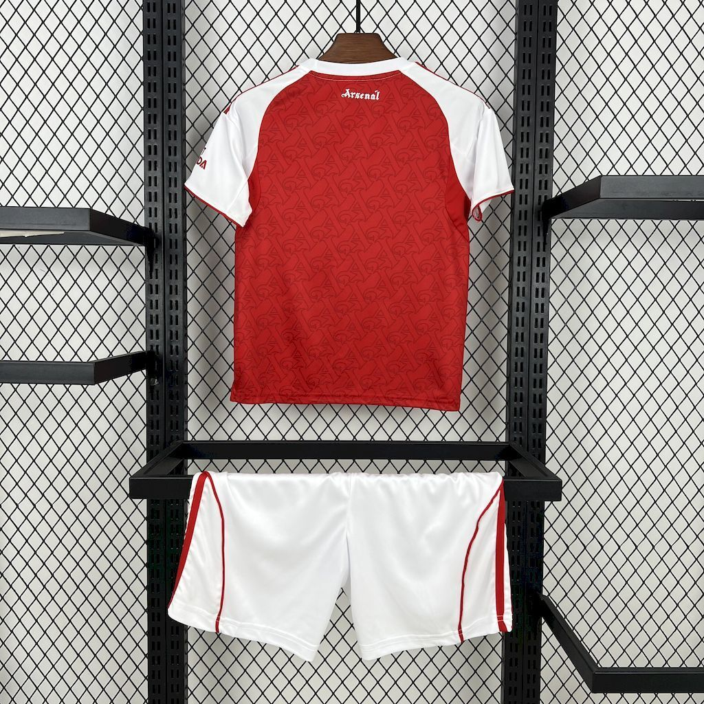 2025-2026 Arsenal Club Football Home Kids Kit 1:1 China Quality