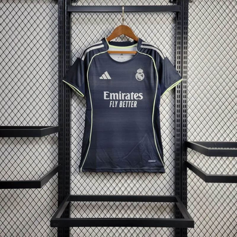 2025-2026 Real Madrid Club Women Football Away Jersey Fan edition 1:1 China Quality