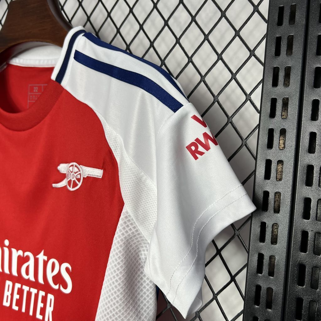 2024-2025 Arsenal Club Football Home Kids Kit 1:1 China Quality