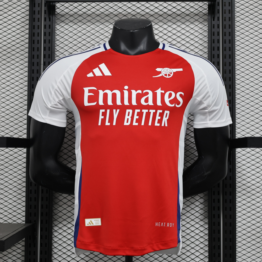 2024-2025 Arsenal Club Home Football Jersey Player Version 1:1 China Quality