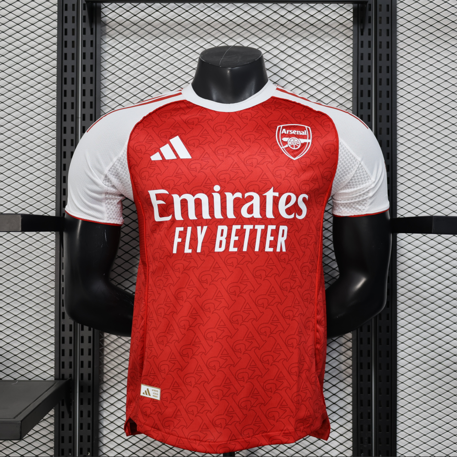 2025-2026 Arsenal Club Home Football Jersey Player Version 1:1 China Quality