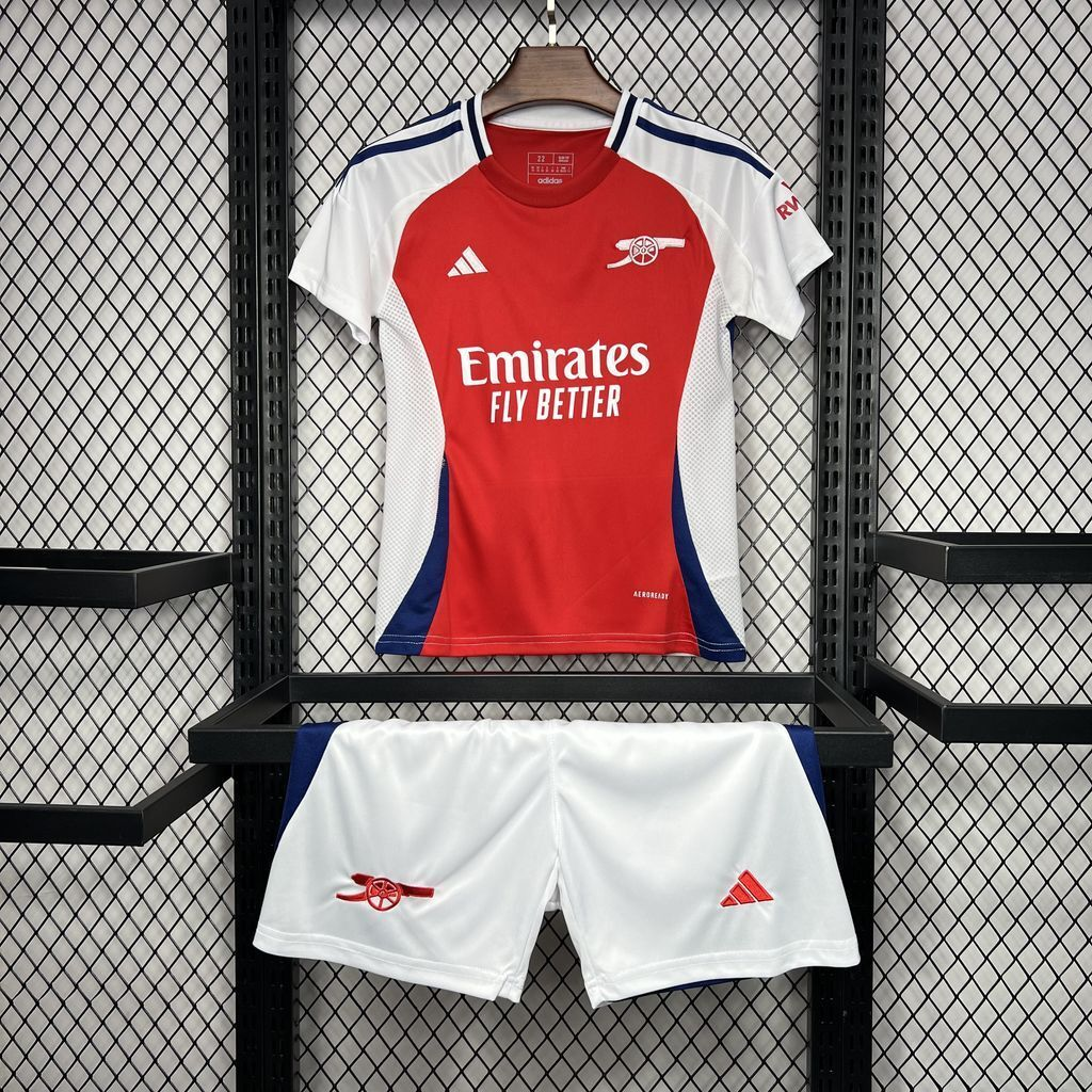 2024-2025 Arsenal Club Football Home Kids Kit 1:1 China Quality