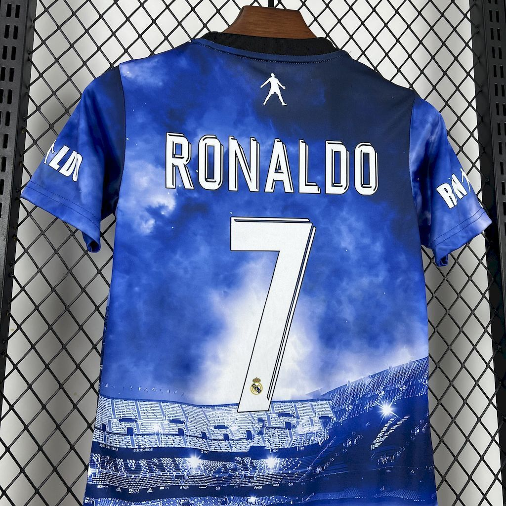 2025-2026 Real Madrid Club Football Ronaldo Kids Kit1:1 China Quality
