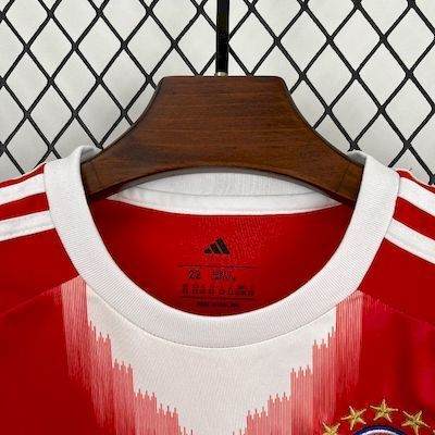 2025-2026 Bayern Munich Club Home Kids Football Jersey Fan    