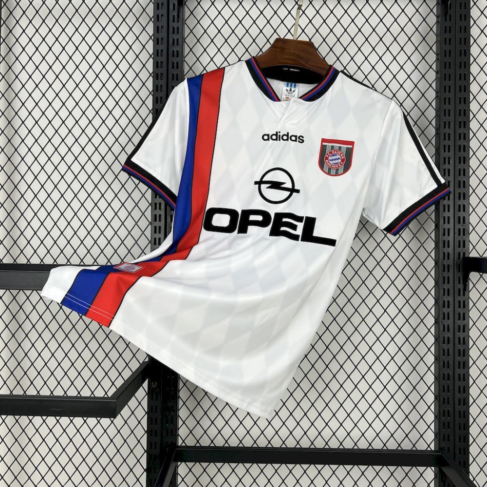 1995-1996 Bayern Munich Club Away Retro Football Jersey Fan edition 1:1 China Quality