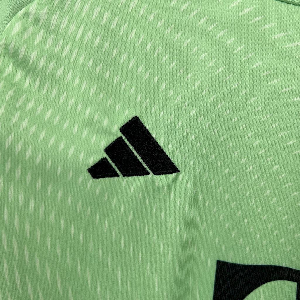2025-2026 Bayern Munich Club Green Goalkeeper Kids Football Jersey Fan edition 1:1 China Quality