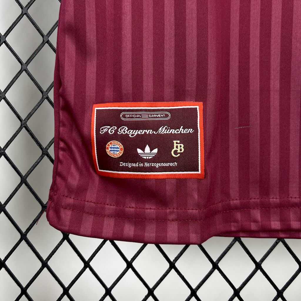 2025-2026 Bayern Munich Club Terrace Icons Kids Football Jersey Fan edition 1:1 China Quality