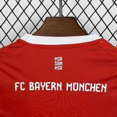2025-2026 Bayern Munich Club Home Kids Football Jersey Fan    