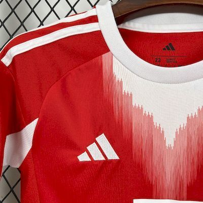 2025-2026 Bayern Munich Club Home Kids Football Jersey Fan    