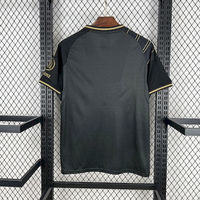 2025-2026 Bayern Munich Club Black Gold Special Football Jersey Fan    