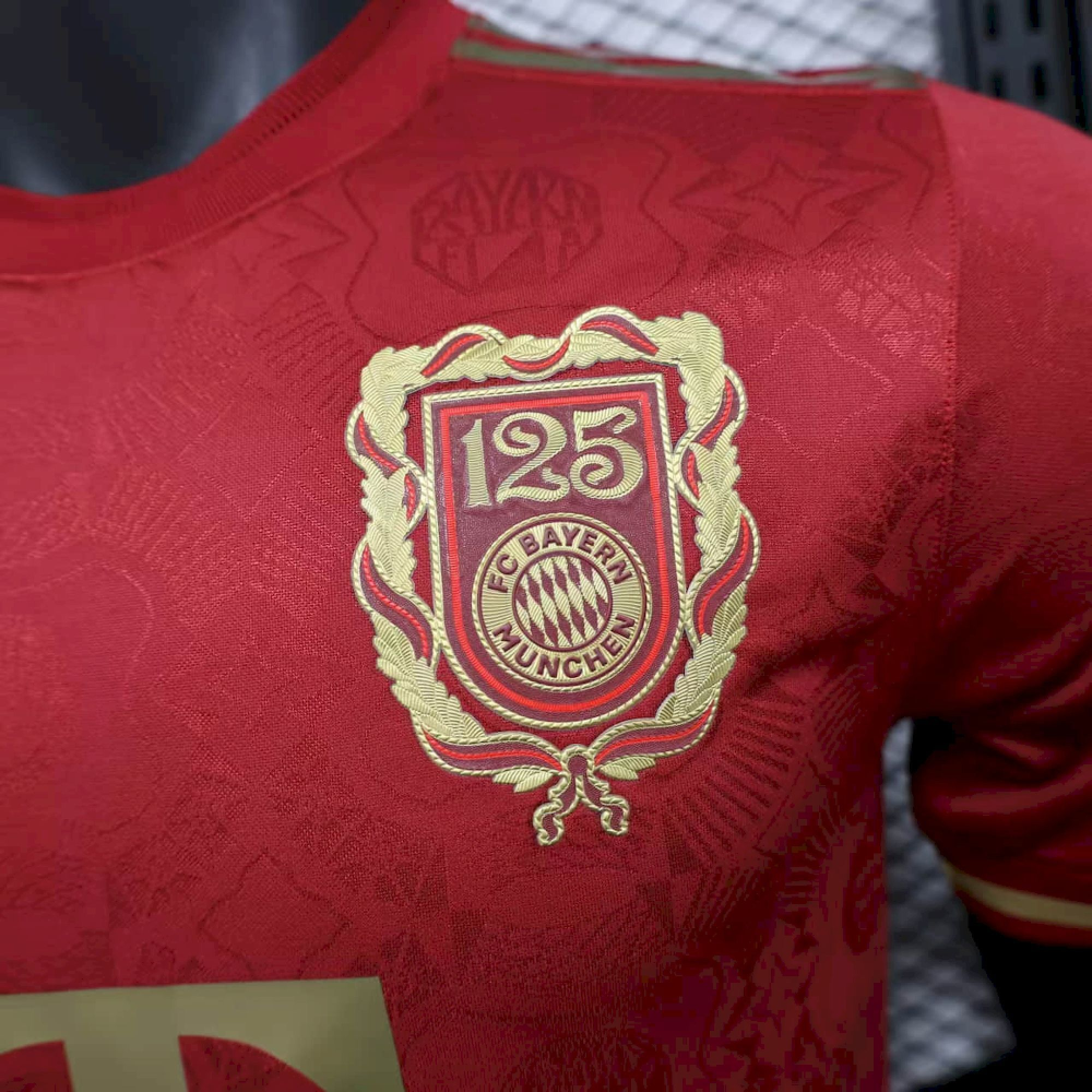 2025-2026 Bayern Munich Club 125th Anniversary Football Jersey Player Version 1:1 China Quality