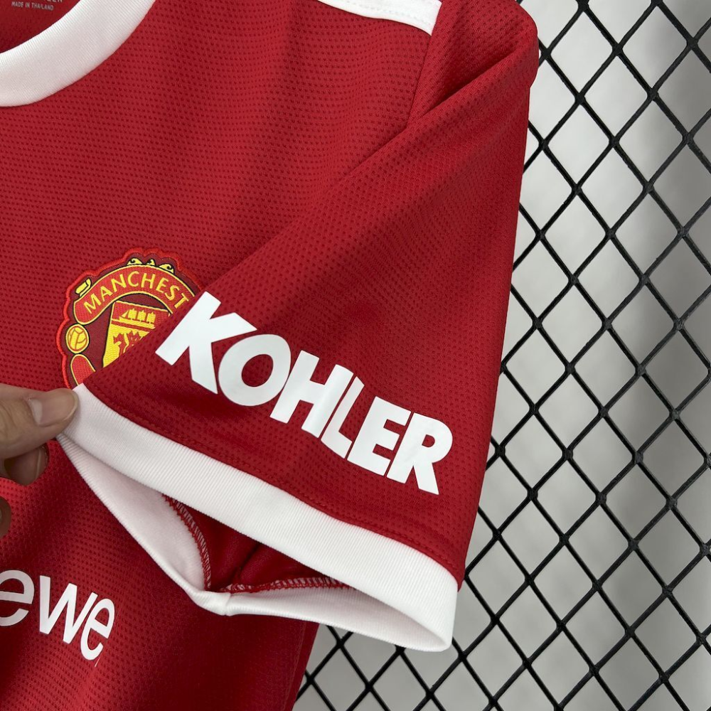 2021-2022 Retro Manchester United Club Home Retro Jersey Football Shirt 1:1 China Quality
