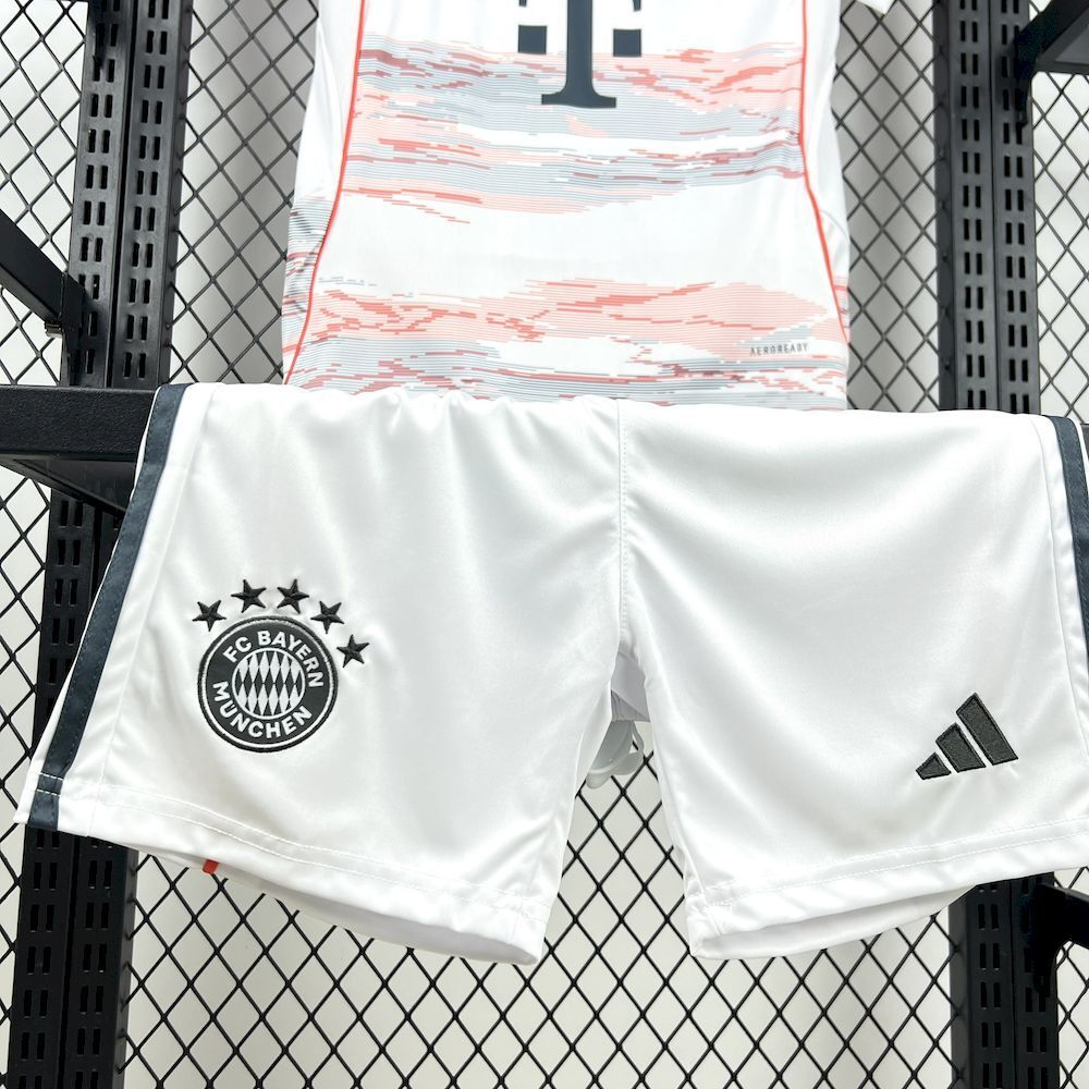 2025-2026 Bayern Munich Club Away Kids Football Jersey Fan edition 1:1 China Quality