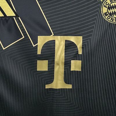2025-2026 Bayern Munich Club Black Gold Special Football Jersey Fan    