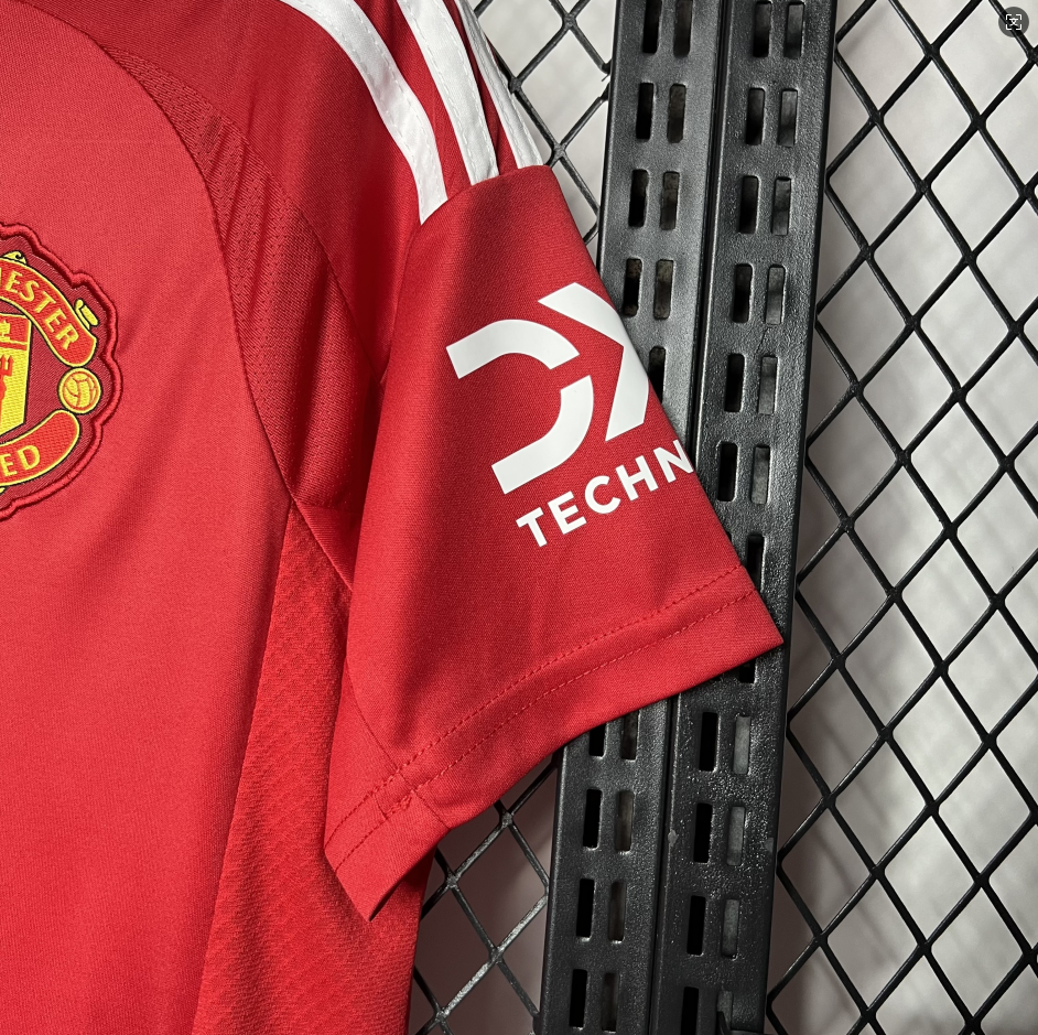 2024-2025 Manchester United Club Home Football Shirt Fan edition 1:1 China Quality