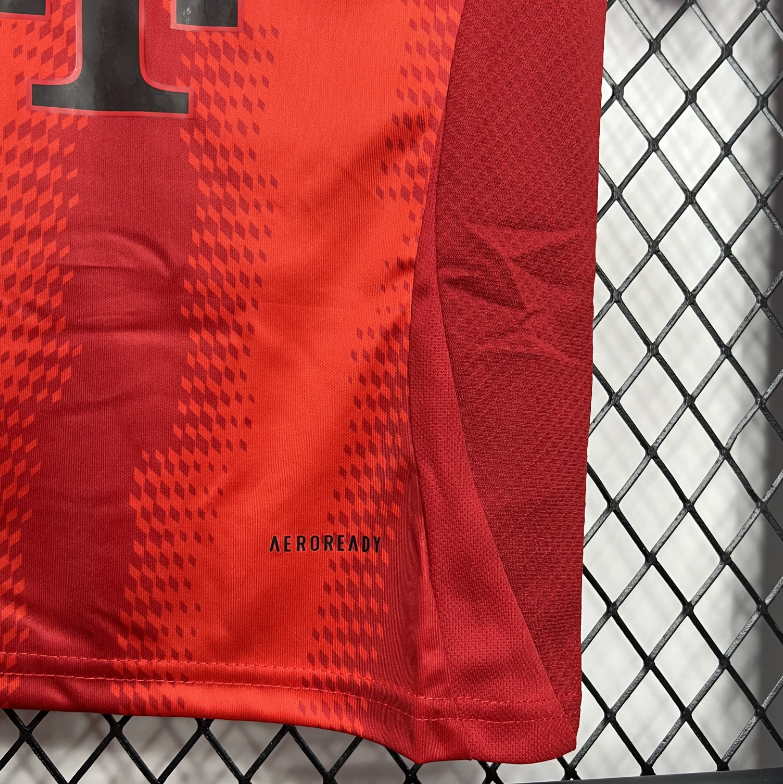 2024-2025 Bayern Munich Club Home Kids Football Jersey Fan    