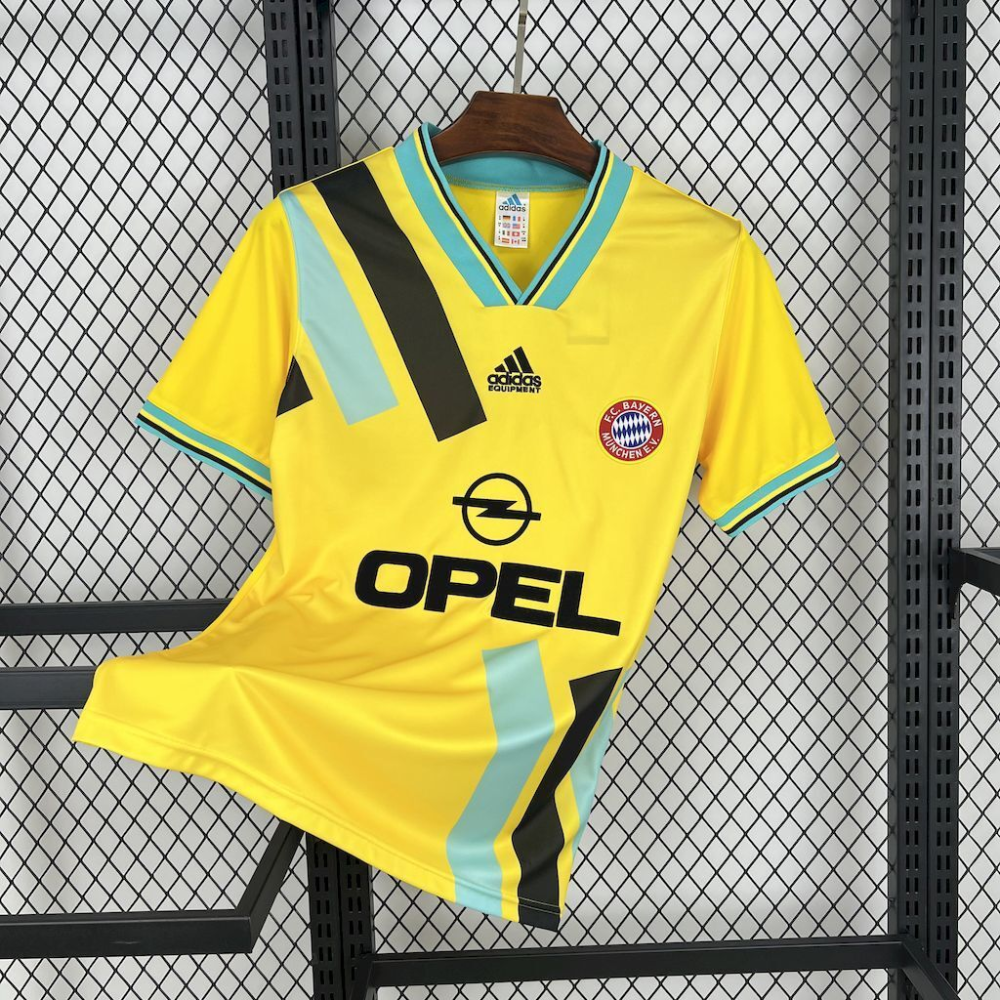1993-1995 Bayern Munich Club Away Retro Football Jersey Fan edition 1:1 China Quality
