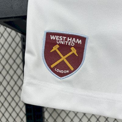 2025-2026 West Ham Club Home Kids Football Jersey Fan     