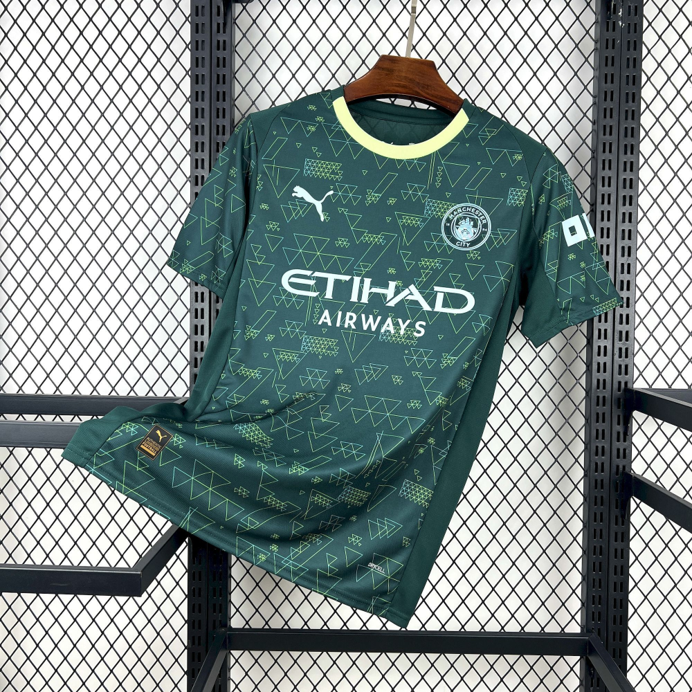 2025-2026 Player Version Manchester City Club Third Away  Football Shirt 1:1 China Quality