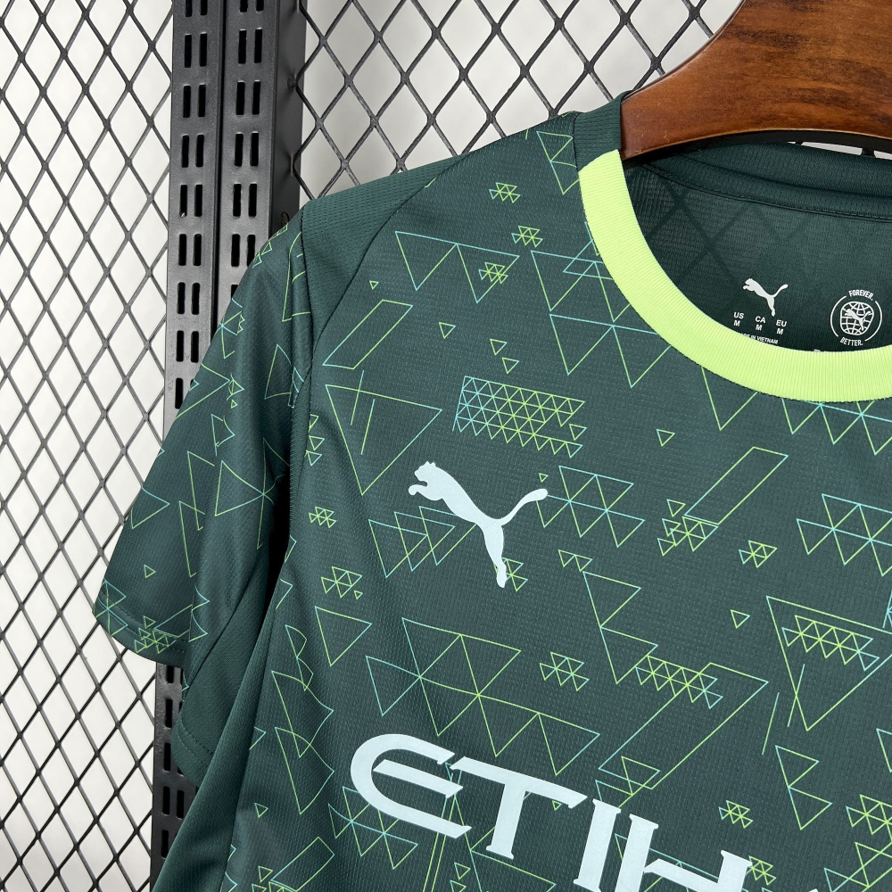 2025-2026 Player Version Manchester City Club Third Away  Football Shirt 1:1 China Quality