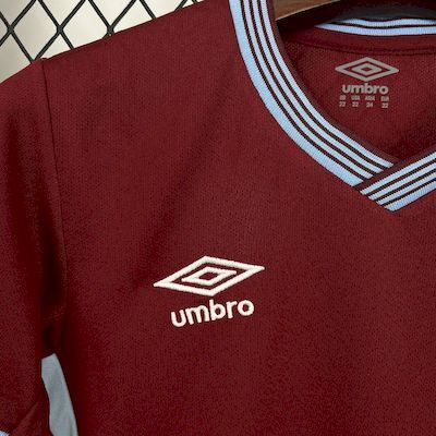 2025-2026 West Ham Club Home Kids Football Jersey Fan     