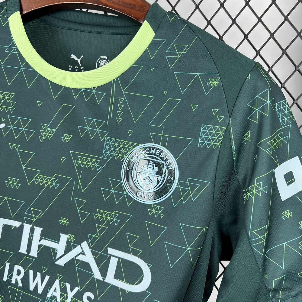 2025-2026 Player Version Manchester City Club Third Away  Football Shirt 1:1 China Quality