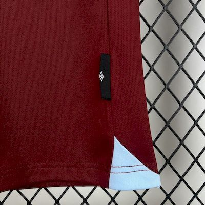2025-2026 West Ham Club Home Kids Football Jersey Fan     