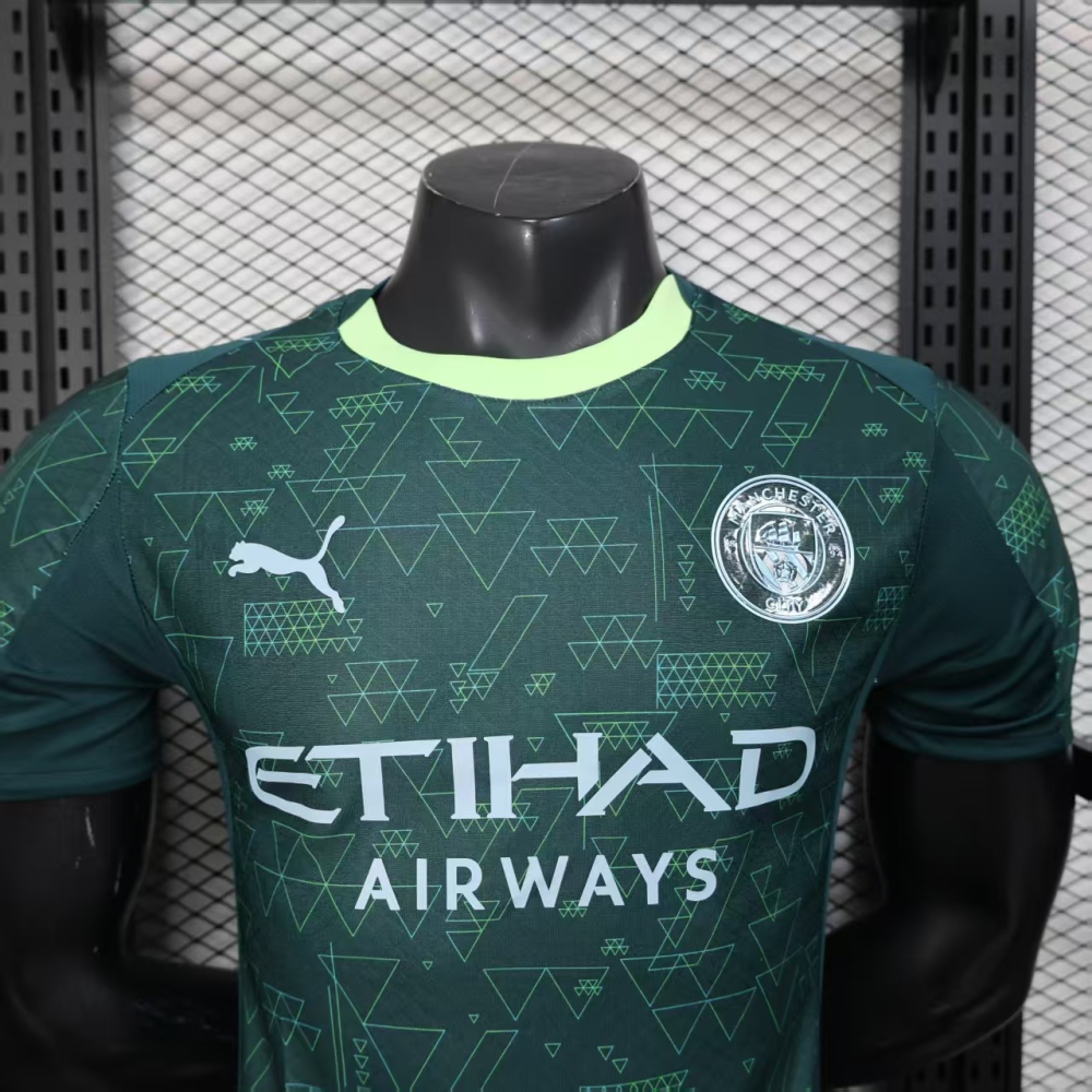 2025-2026 Player Version Manchester City Club Third Away  Football Shirt 1:1 China Quality