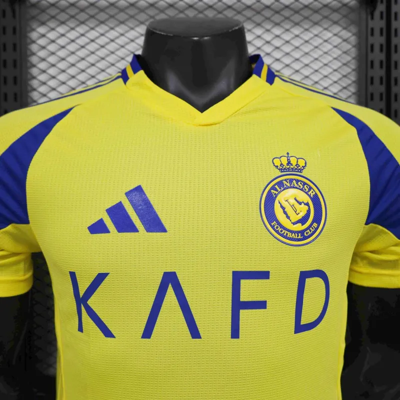 2024-2025 Al Nassr Club Home Football Jersey Player Version 1:1 China Quality