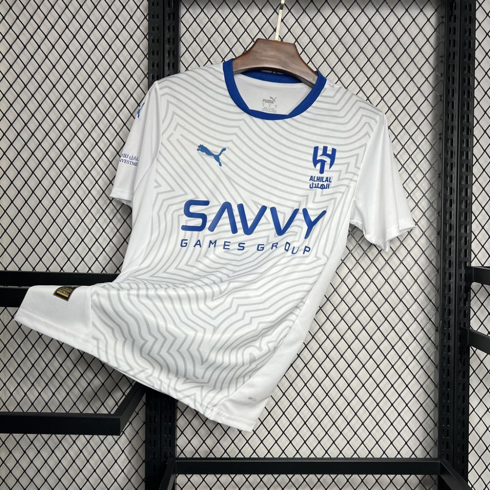 2024-2025 Al Hilal Club Home Football Jersey Fan edition 1:1 China Quality
